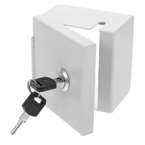 Soimiss Weatherproof Electrical Box Socket Protection Box Light Grey Lockable Outdoor Use 1Pack