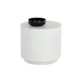 thumbnail image 3 of Brant House - Blaine Round End Table - White - Terrazzo, 3 of 3