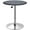Black, variant on HOMCOM Faux Leather Top Bistro Pub Table Swivel Counter Home Black