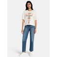 thumbnail image 2 of Disney Pixar Inside Out 2 Women's Anxiety Boxy Graphic Skimmer Tee, Sizes XXS-XXL, 2 of 5