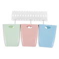 thumbnail image 4 of NUOLUX Trash Sorting Bin Set Plastic 1 Set Assorted Color, 4 of 8