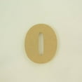 thumbnail image 4 of Package of 1, 10 Inch X 3/4" Thickness MDF Letter o in The Goudy Heavy Font, Thick, Lower Case for Art & Craft Project, Made in USA, 4 of 4