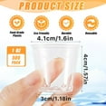 thumbnail image 2 of TGHTBA-500 Pack 1oz Plastic Shot Glasses,Mini Disposable Cups,Clear Plastic Shot Cups,Small Party Cups Tasting Cups for Whiskey,Wine Tasting,Food Samples Cups For Party and Gathering, 2 of 3