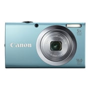 Canon PowerShot A2400 IS 16 Megapixel Compact Camera, Blue