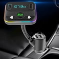 thumbnail image 1 of TIMIFIS Cars Charge Bluetooth 5.0 Transmitter Hands Car Kit Lossless Mp3 Player Qc3.0 USB Fast Charger with Color Screen Car Multimedia Player, 1 of 8
