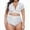 Z01 White, variant on Sets for Women, Set Plus Size V Neck High Waist Floral Lace Bra for Comfort,Women's Sets,Z01 White,L