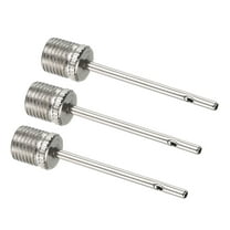 Uxcell Ball Pump Needle Inflate Pump Adapter Kit Inflation Needle Air Inflating Pin Pack of 3