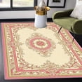 thumbnail image 6 of 1PC Floral Patterned Area Rug Partial Carpet, Lightweight Washable Easy-to-Manage Carpet Mat Festival Gift, Suitable for Living Room, Bedroom, Dining Room, Office, Balcony, Room Accessones, 6 of 8