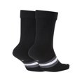 thumbnail image 2 of Nike Jorda Sportswear Crew (1 Pair) Mens Athletic Socks Size L, Color: Black/White, 2 of 2