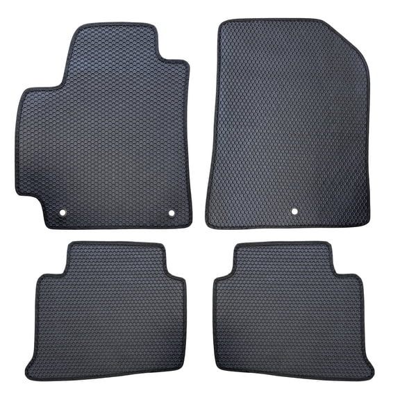 All Weather Floor Mats for 2021 to 2026 Kia Seltos, Front and Rear Set