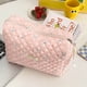 thumbnail image 4 of onlyliua Liquidación de Ahorro de Verano Bolsa de Maquillaje Kawaii, Bolsa de Maquillaje de Algodón, Bolsa de Maquillaje Fragmentada con Cremallera, Organizador de Viaje Acolchado Coreano, Estuche de, 4 of 7