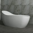 thumbnail image 4 of Woodbridge 67" x 31.5" Deluxe Air Bubble Freestanding Bathtub B-0033, 4 of 8