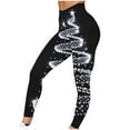 thumbnail image 4 of Buigttklop Christmas Leggings for Women 2024 Xmas 3D Graphic Warm Leggings Athletic High Waisted Yoga Pants Holiday Leggings Tights, 4 of 6