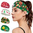 thumbnail image 2 of Diadema Navideña Impresa De Colores Para Hombres Y Mujeres Deportiva De Interior Y Exterior, 2 of 4
