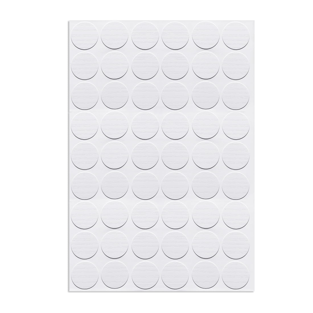 Self Adhesive Cover Caps Stick Furniture Sticker Screw Hole 18mm Wood Maple