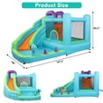 thumbnail image 2 of UBesGoo Pvc Inflatable Bouncer Castle Jumper Bouncy House Water Slide Pool 3-12 Age, 2 of 5