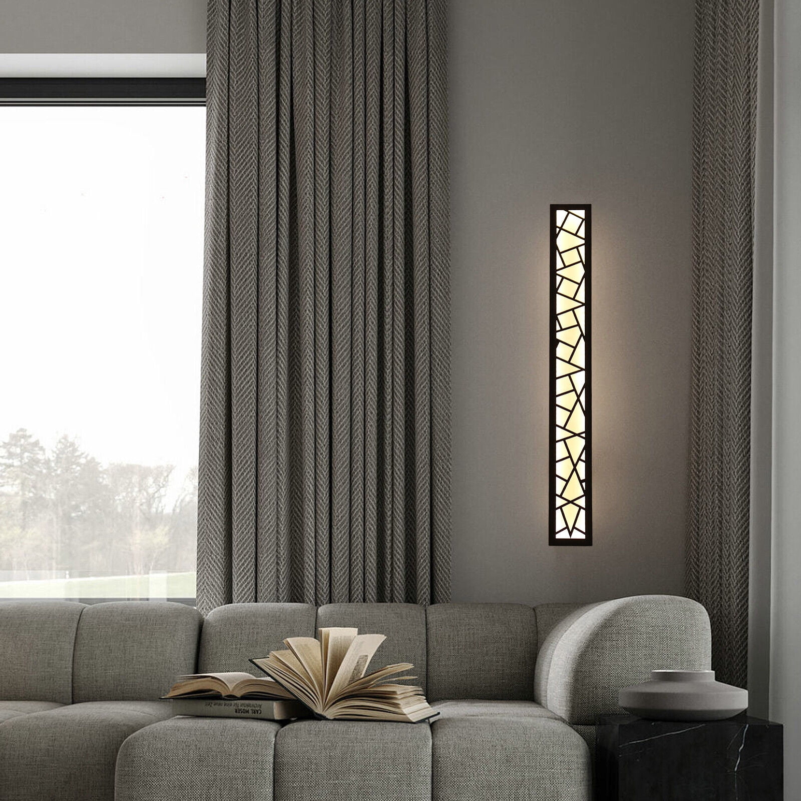 LED Wall Light Sconce Waterproof Outdoor Modern Lamp Exterior Lights Long Strip