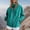 Green women's winter jacket a1, variant on Women's Fall Winter Long Sleeve Zip Up Hooded Jacket Casual Solid Loose Outwear Windbreaker Trendy Basic Coats for Cold Weather Fashion Clothes, White S