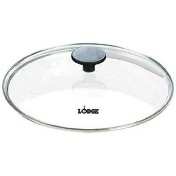Lodge Glass Pot Lid Replacement - Clear Glass Lid - 2" H x 10.25" W x 10.25" D