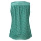 thumbnail image 5 of Gibobby Blusa Manga Larga Mujer Camisa sin mangas con estampado de flores con cuello en V para mujer a la moda（Verde， XL), 5 of 5