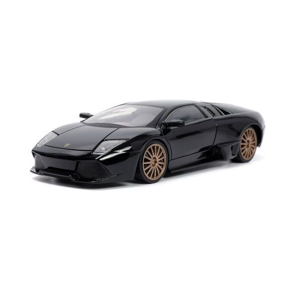 Lamborghini Murcielago, Black - Jada Toys 32946/4 - 1/24 scale Diecast Model Toy Car