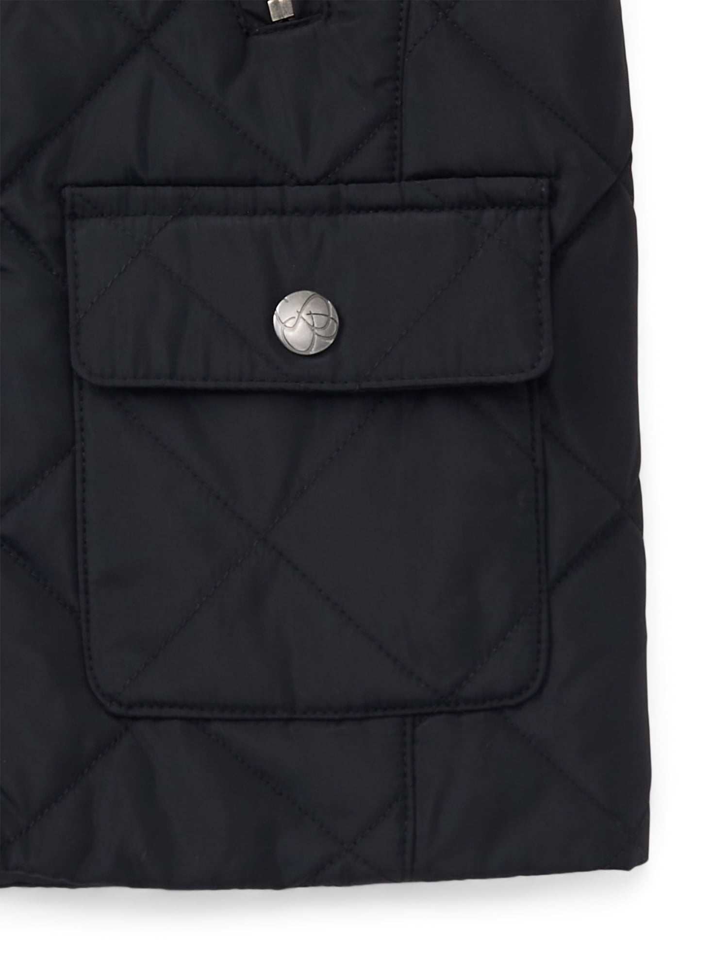 Jessica Simpson Toddler Girls Quilted Barn Vest, Lightweight, Sizes 2T-5T