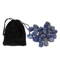 thumbnail image 1 of Rune Stones Set, 25Pcs Natural Rune Stones Natural  For Meditation Lapis Lazuli, 1 of 8