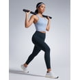 thumbnail image 3 of CRZ YOGA Butterbreeze Workout Leggings 25'' High Waisted Athletic Womens Yoga Pants Tummy Control, 3 of 6