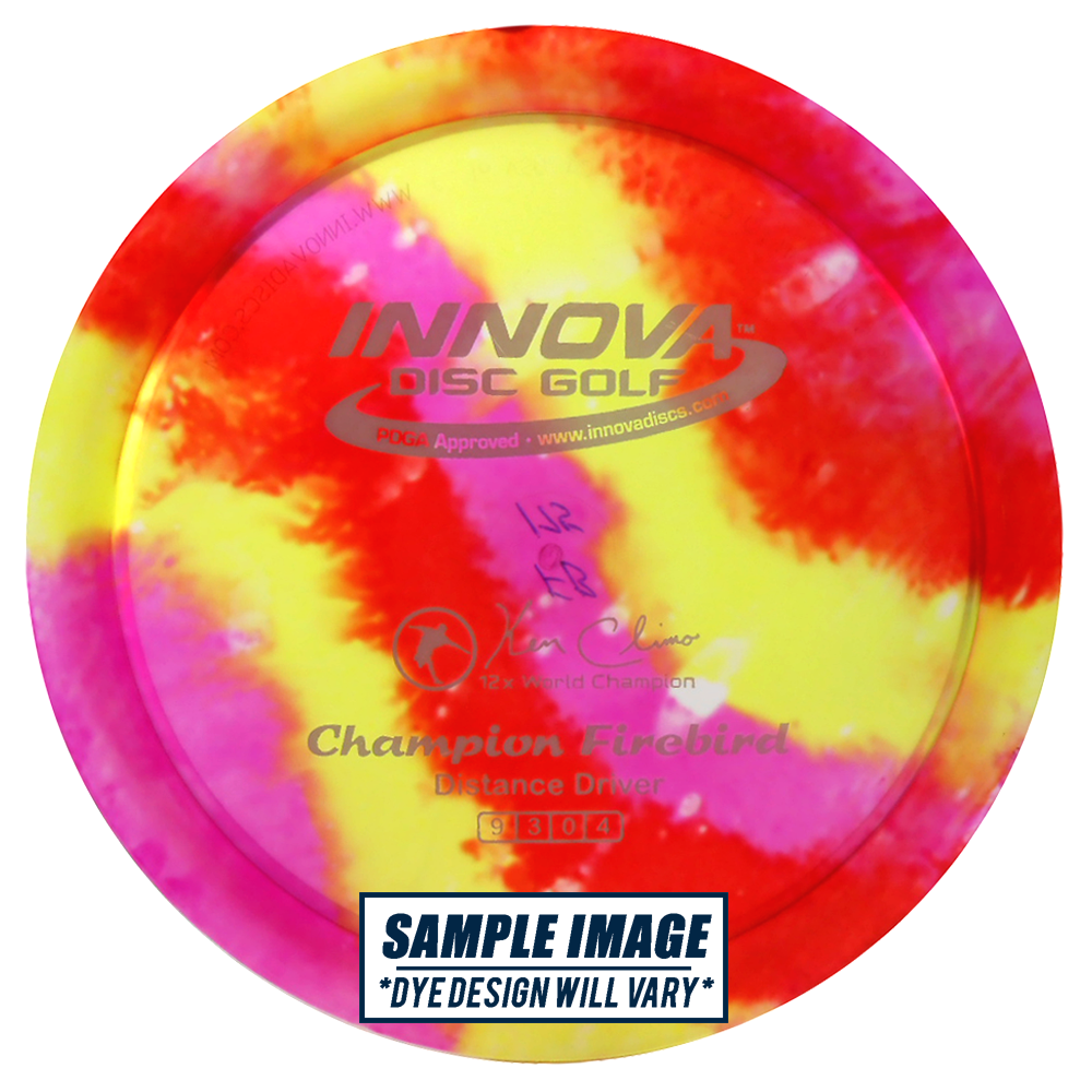 Innova IDye Champion Firebird Distance Driver Golf Disc