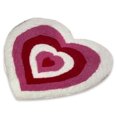thumbnail image 1 of Alfombra de baño con forma de corazón de San Valentín, alfombra de baño con forma de corazón para ducha, dormitorio, cocina, decoración, 1 of 5