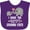 Purple, variant on Inktastic Best Granny Ever Grandchild Boys or Girls Baby Bib