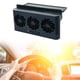 thumbnail image 1 of Ventilador de automóviles USB Ventilación Eficiente Accesorios de automóviles Automotante Ventilador solar energía solar para automóviles Automotriz Negro, 1 of 8
