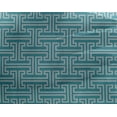 thumbnail image 4 of oneOone Georgette Viscose Fabric Greek Key Geometric Fabric Prints By Yard 42 Inches Wide, 4 of 4