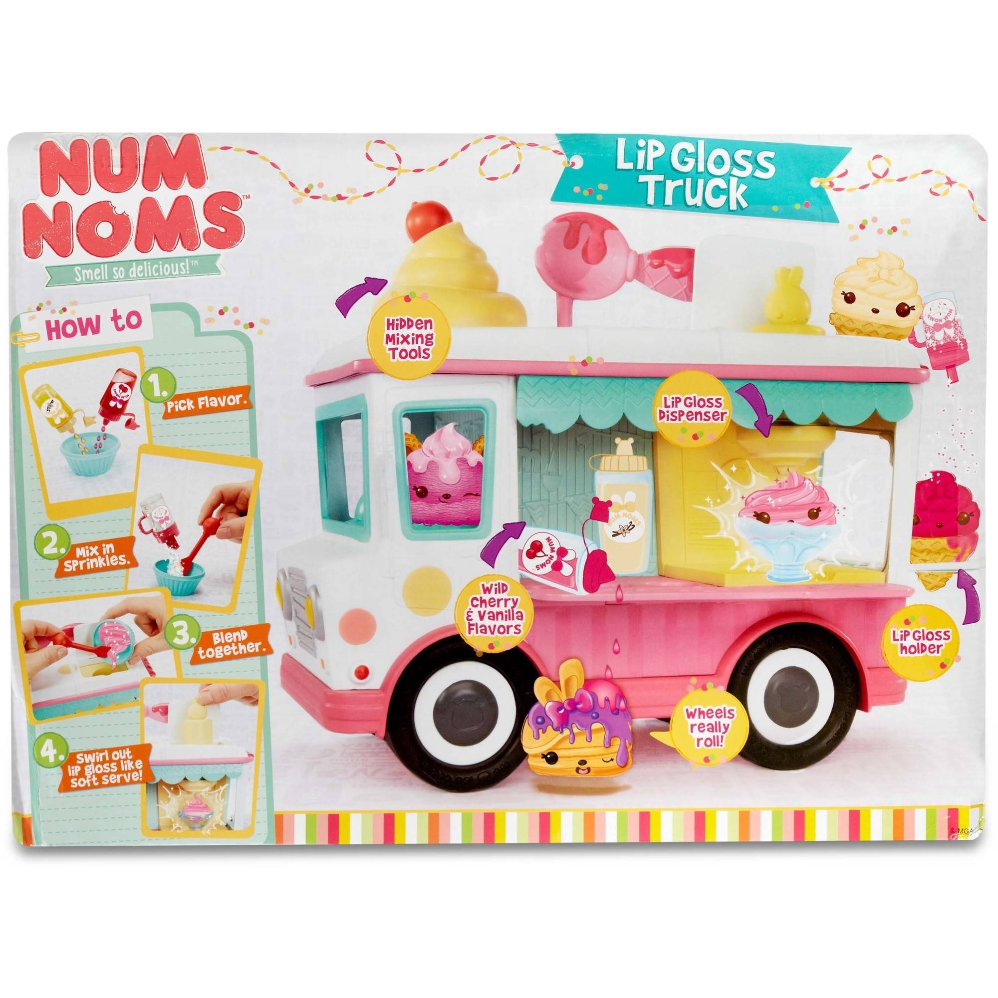 Num Noms Lipgloss Truck Craft Kit - image 4 of 4