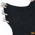thumbnail image 3 of Hilason Western Bull Riding Chinks Chaps Adult Pro Rodeo Bronc Leather Black, 3 of 5