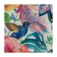 thumbnail image 4 of Acheng Flower Bird Butterfly Square Tablecloth with Elastic Edge 100% Polyester Fiber 40*40, 4 of 8