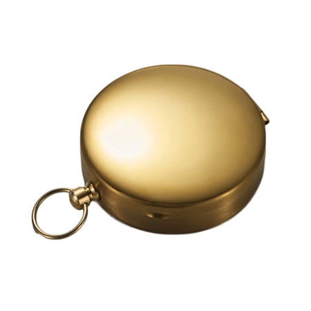 Outdoor Camping Pocket Compasses with Cover Metal Compasses Portable Navigation Tool Travel for Men