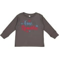 thumbnail image 3 of Inktastic 4th of July Free to Sparkle in Red White and Blue Boys or Girls Long Sleeve Toddler T-Shirt, 3 of 5