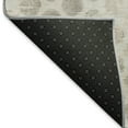thumbnail image 5 of Addison Rugs Mayfield Premium Machine Washable Transitional Geometric Taupe Rectangle Rug, 10' X 14' Machine Washable Transitional Geometric Taupe Oversized Sherpa Throw Blanket, 5 of 7