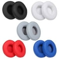 thumbnail image 5 of 2Pcs Replacement Earpads Ear Pad Cushion for Beats Solo 2 / 3 On Ear Wireless Headphones White, 5 of 6