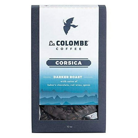 La Colombe Corsica Whole Bean Coffee - 12 Ounce, Pack of 4 - Full Bodied Medium Roast - Specialty Roasted Coffee