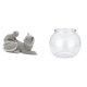 thumbnail image 1 of Escultura De Gato, Adorno De Mesa, Artesanía, Figura Decorativa, Estatua De Animal, Pecera Pequeña Transparente, Adorno Para El Hogar, Pecera DIY, Jarrón, Mesa Para Dormitorio, Sala De, 1 of 8