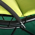 thumbnail image 4 of FDW Hanging Chaise Lounger Chair Arc Stand Air Porch Swing Hammock Chair Canopy, 4 of 5