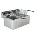 thumbnail image 1 of BeesClover Stainless Steel Electric Deep Fryer, Includes Basket and Lid, Overheat Protection, Ideal for Restaurant or Kitchen Use, 1 of 6