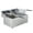 24l Oil Capacityno Timer, Non-Folding Back, Basket, variant on Accreate Commercial Deep Fryer, Stainless Steel Electric Fryer with Basket, Lid & Overheat Protection for Restaurants & Home Kitchens