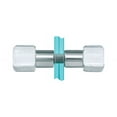 thumbnail image 2 of CRL SDK410CR Crystal/Chrome Back-to-Back Glass Shower Door Knob, 2 of 6