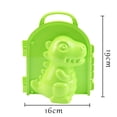 thumbnail image 1 of Clip para hacer bolas de nieve en forma de dinosaurio 3D, deporte divertido para niños, actividades al aire libre Tmvgtek libre de BPA, 1 of 8