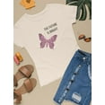 thumbnail image 3 of Future Is Bright Glitter T-Shirt Women -Image by Shutterstock, Female XX-Large, 3 of 4