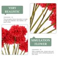 thumbnail image 3 of unbranded 12Ud Flores Artificiales De Rojas Para Con Material Resistente Y Aspecto, 3 of 8