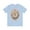 Baby Blue, variant on Floral Shirt, Flower Shirt, Tee Shirt with Antique Flower